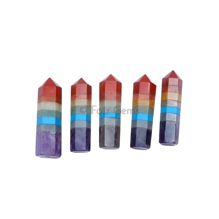 Seven Chakra Bonded Pencil Point