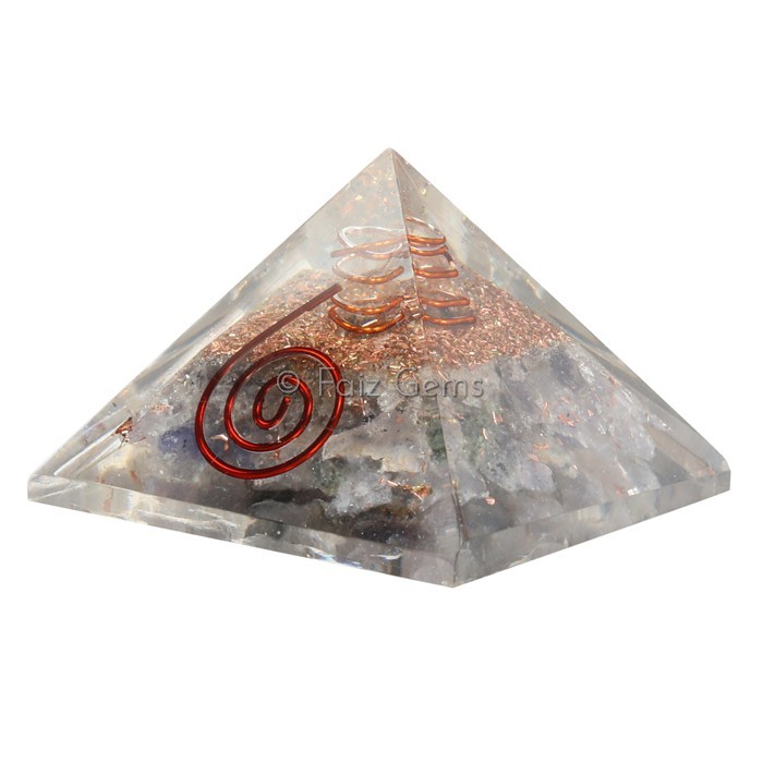 Labradorite  Orgonite Pyramid