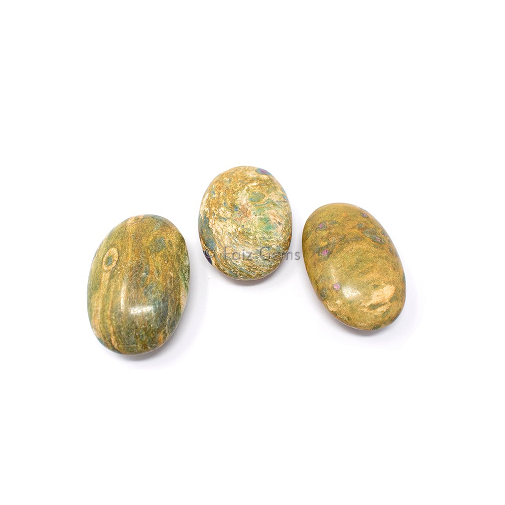 Ruby Zoisite Palm Stones