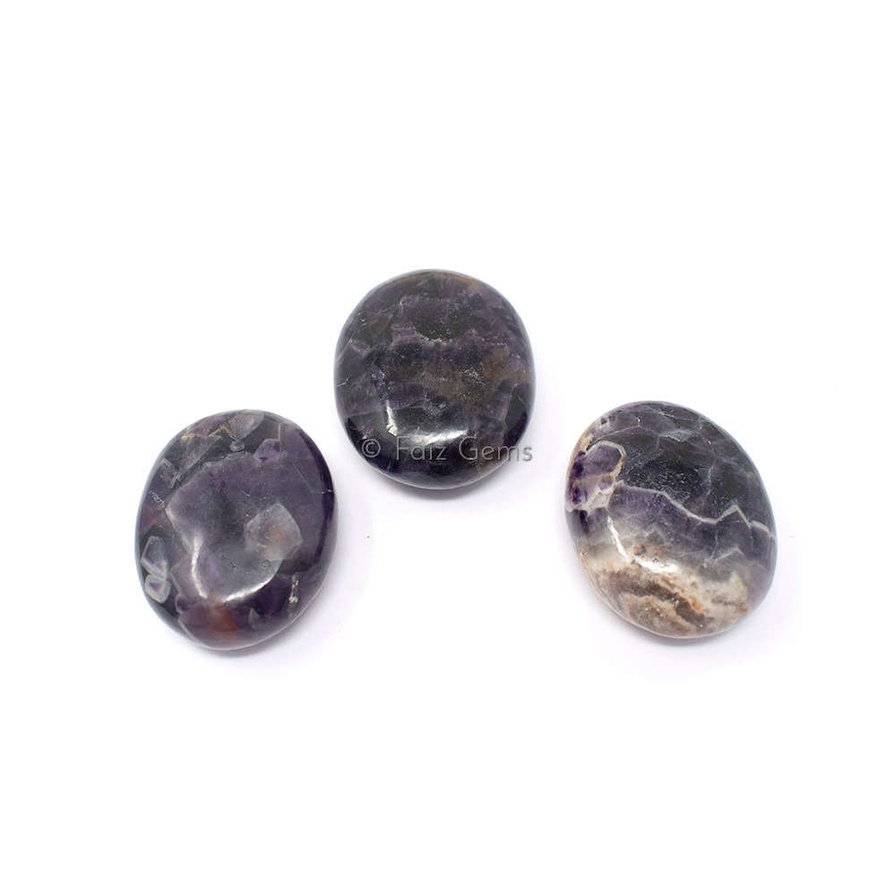 Amethyst Palm Stones