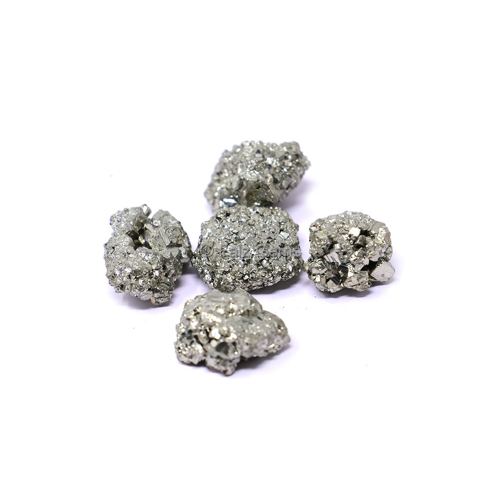 Raw Small Pyrite Cluster Stone