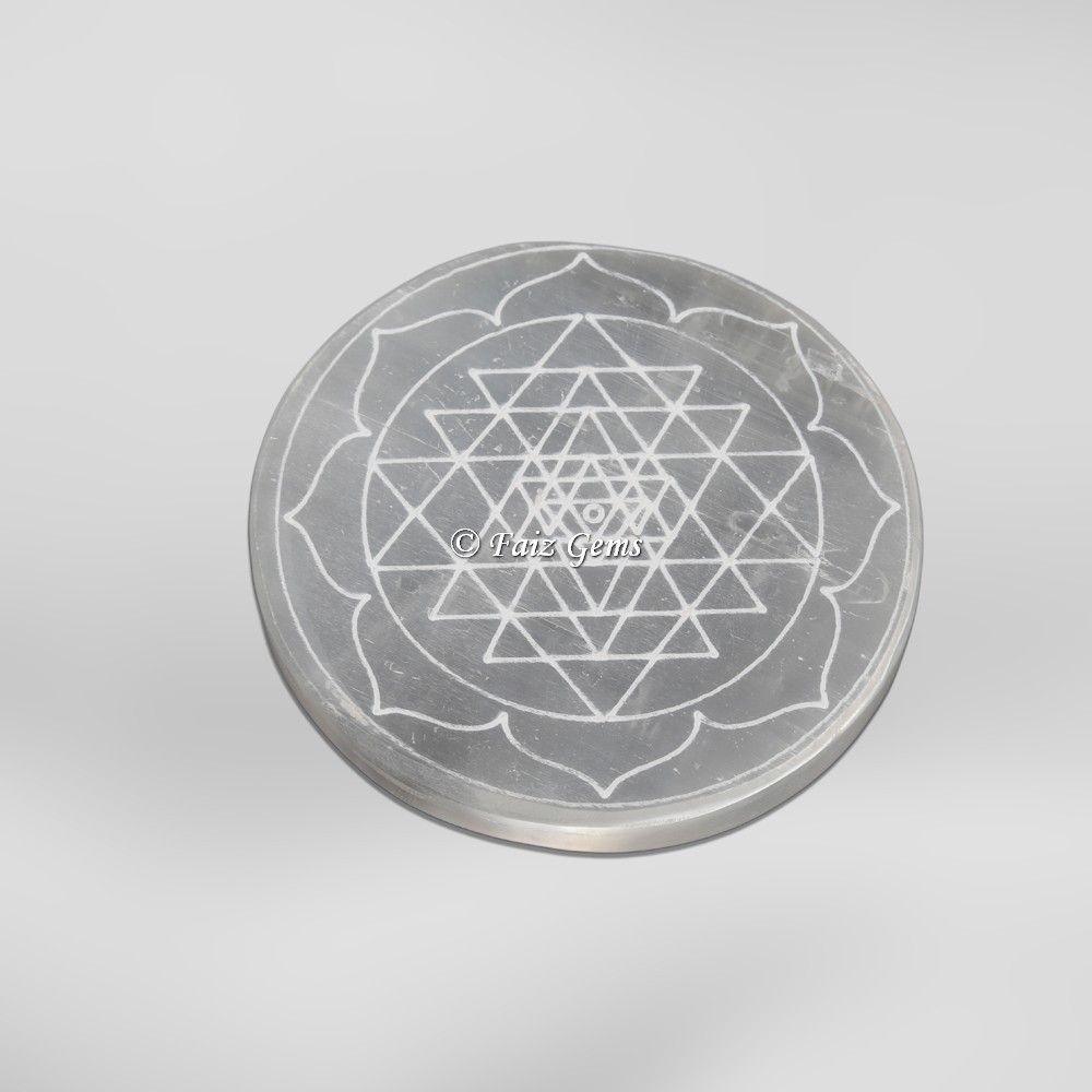 Yantra Selenite Charging Circle