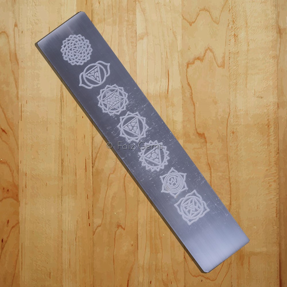 Crown Chakra Selenite Wand